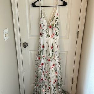 Embroidered dress